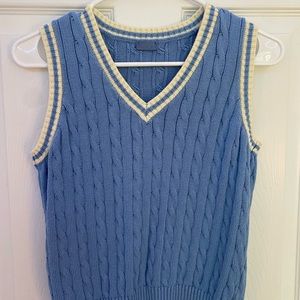 Blue Sweater Vest
